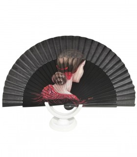 Abanico "Flamencas de Córdoba"