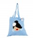 Bolso tela azul
