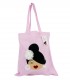 Bolso tela rosa