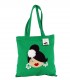 Bolso tela verde