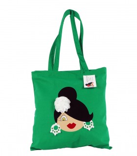 Bolso tela verde