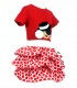 Conjunto falda y camiseta