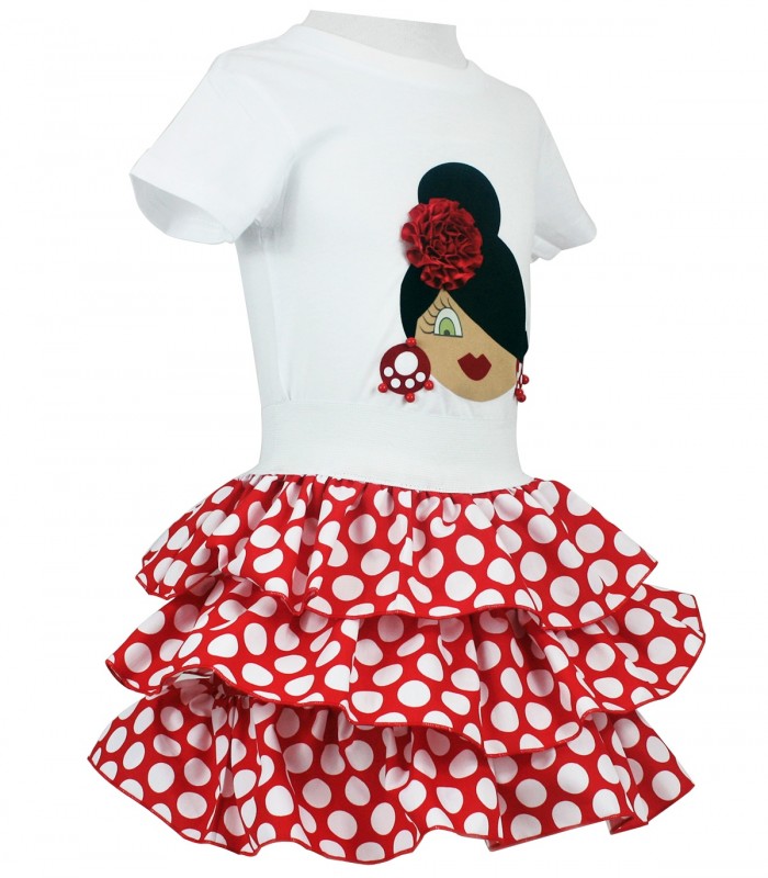 Conjunto falda y camiseta