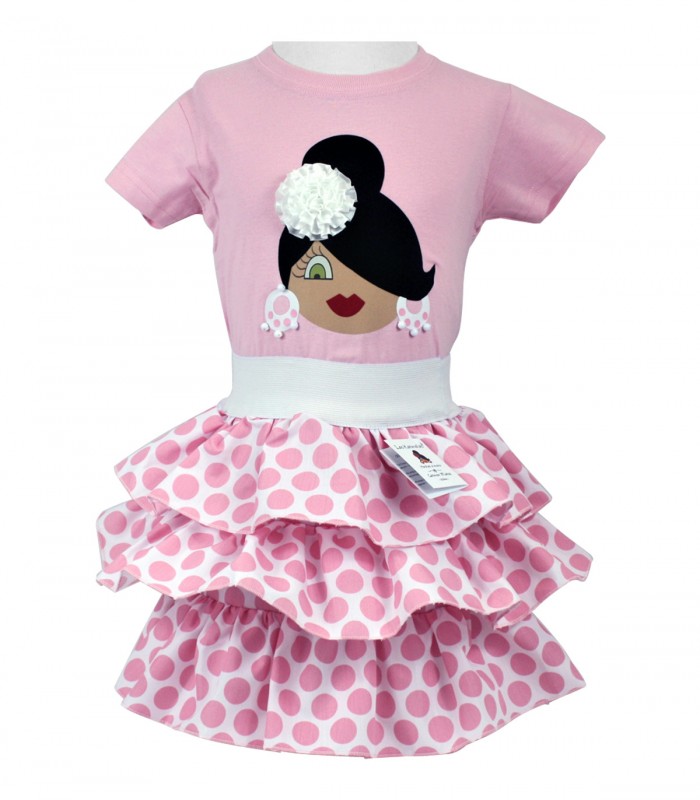 Conjunto falda y camiseta