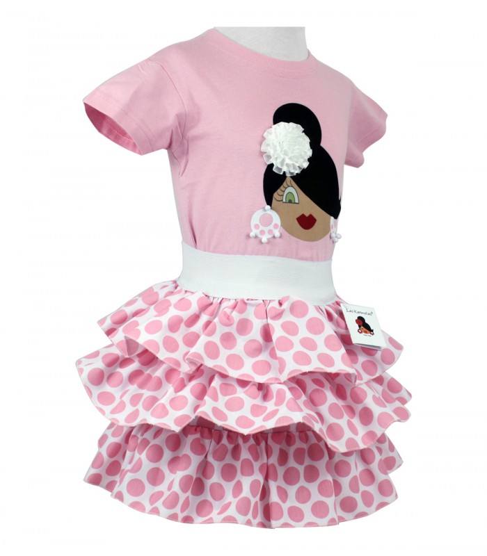 Conjunto falda y camiseta