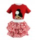 Conjunto falda y camiseta